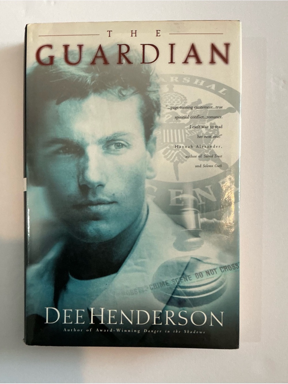 The Guardian by Dee Henderson - Teal & Cream Hardcover